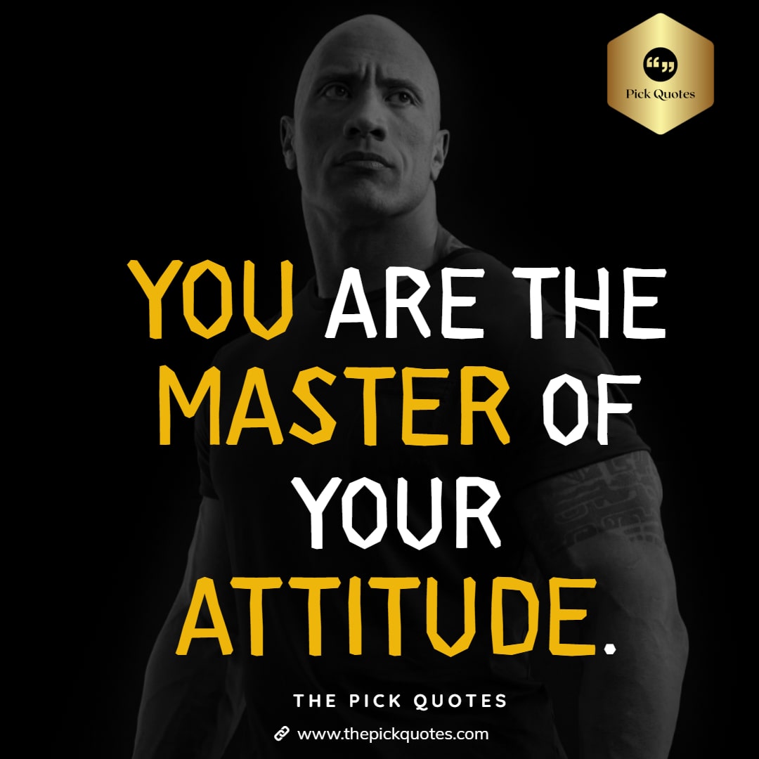 You Are The Master Of Your Attitude - Best Attitude Quotes 2021